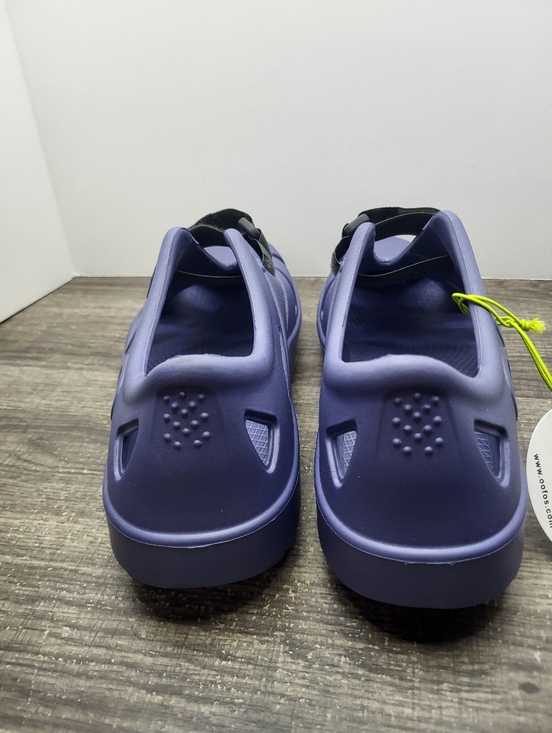 Oofos OOcandoo Recovery Shoe Water Drop Blue Mens 10 Womens 12 Adjusable New main image 7